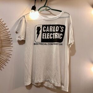 Vintage, Burnout, Graphic Tee